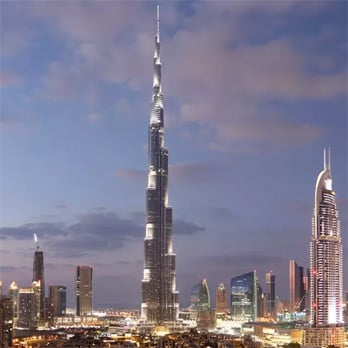 Burj Khalifa:  siguranță la înălțime